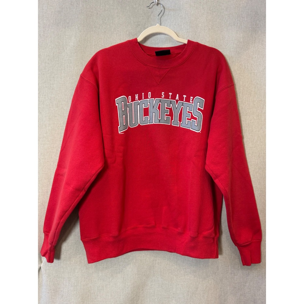 Homage Ohio State Buckeyes Red Sweatshirt Mens XL College Issue Crewneck Fleece